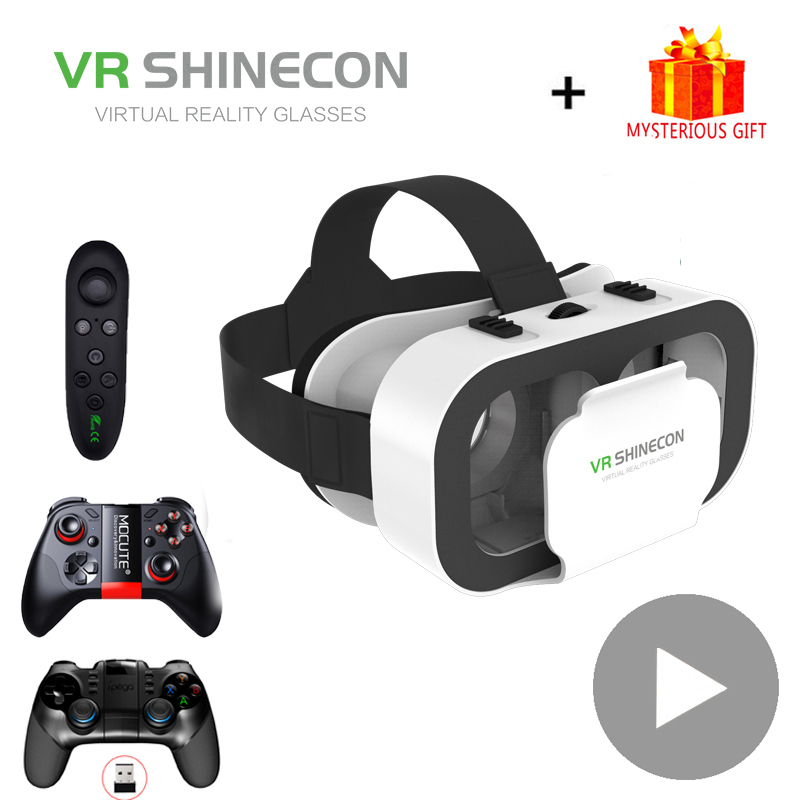 VR Shinecon Helmet 3D Glasses  - Vr Headset Pc 评论和价格