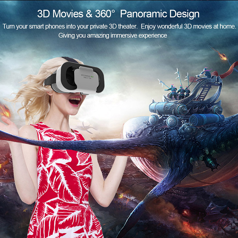 VR Shinecon Helmet 3D Glasses  - Vr Headset Pc 评论和价格