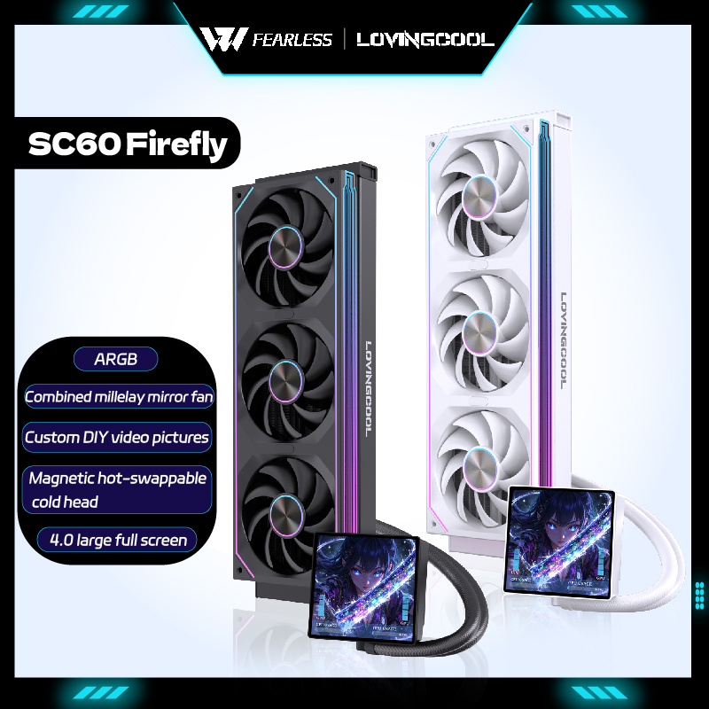 LOVINGCOO SC60 Firefly 360 CPU - Pc Gaming Liquid 评论和价格