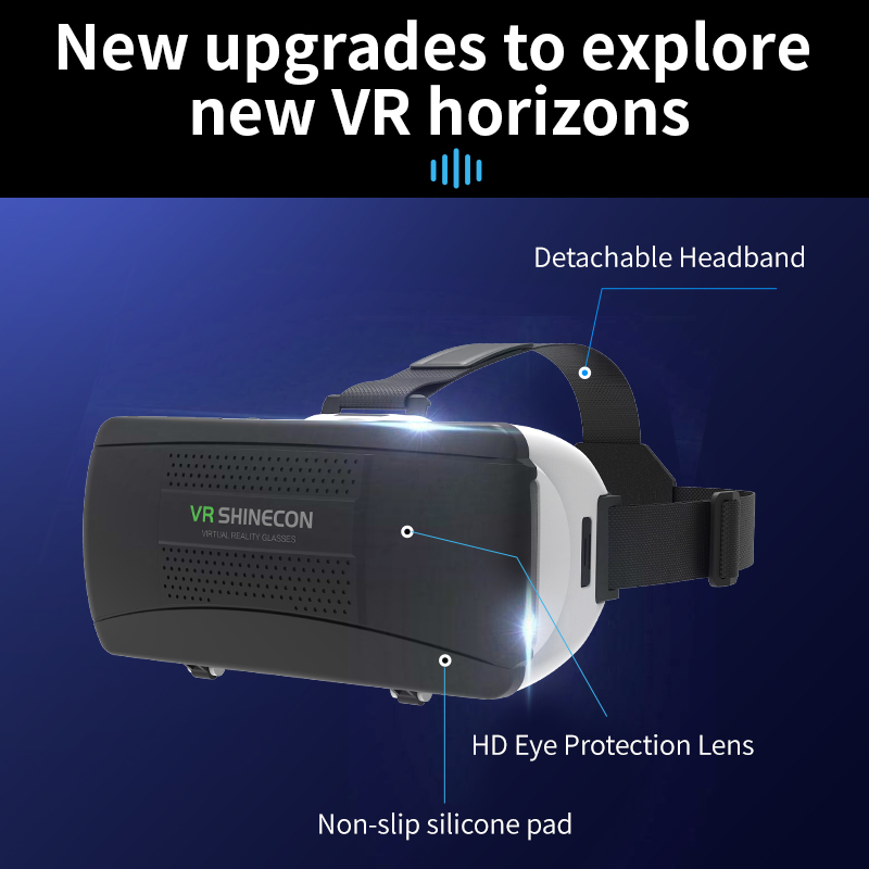 VR Glasses 3D Headset Virtual  - Vr Headset Pc 评论和价格