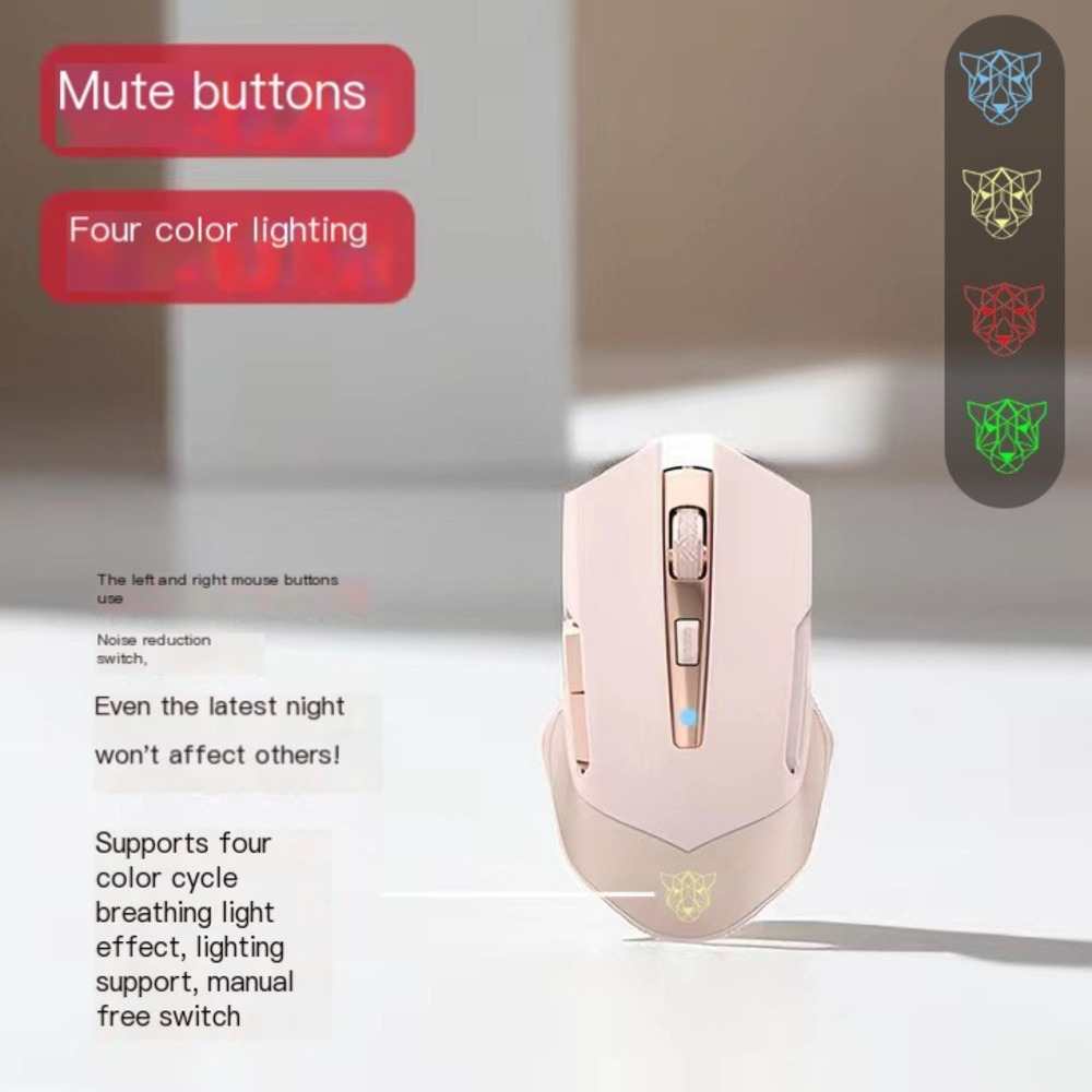 2024 New 2.4G Wireless Mouse T - Pc Gaming Pink 评论和价格