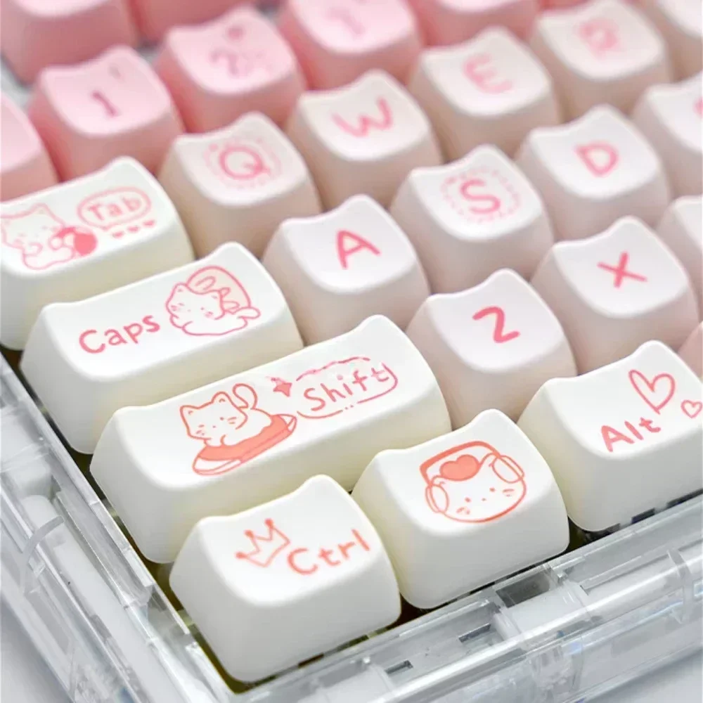 Pink Kitten Keycap, Cat Head S - Pc Gaming Pink 评论和价格