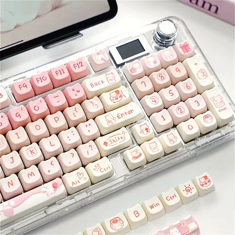 Pink Kitten Keycap, Cat Head S - Pc Gaming Pink 评论和价格